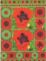 Poppies A4 Card - 32407